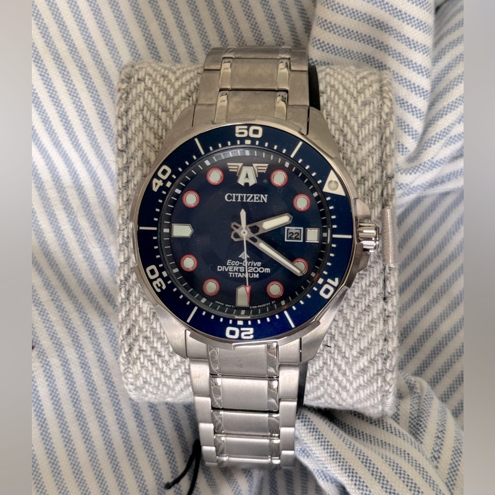 Citizen Men's Eco-Drive Marvel Captain America Promaster Special Edition Watch